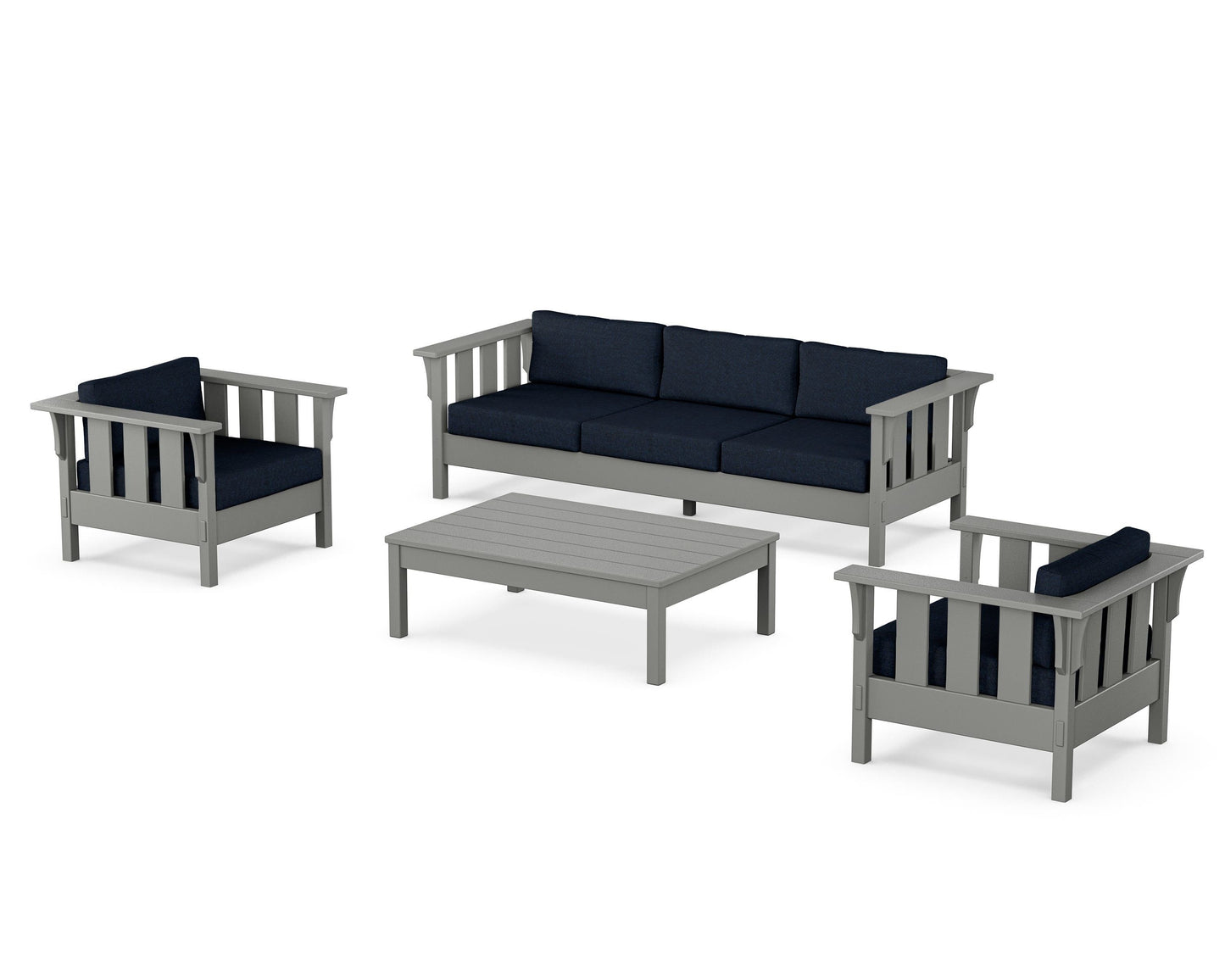 Acadia 4-Piece Deep Seating Set with Sofa