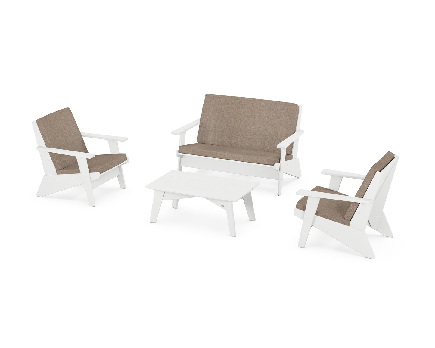 Riviera Modern Lounge 4-Piece Set