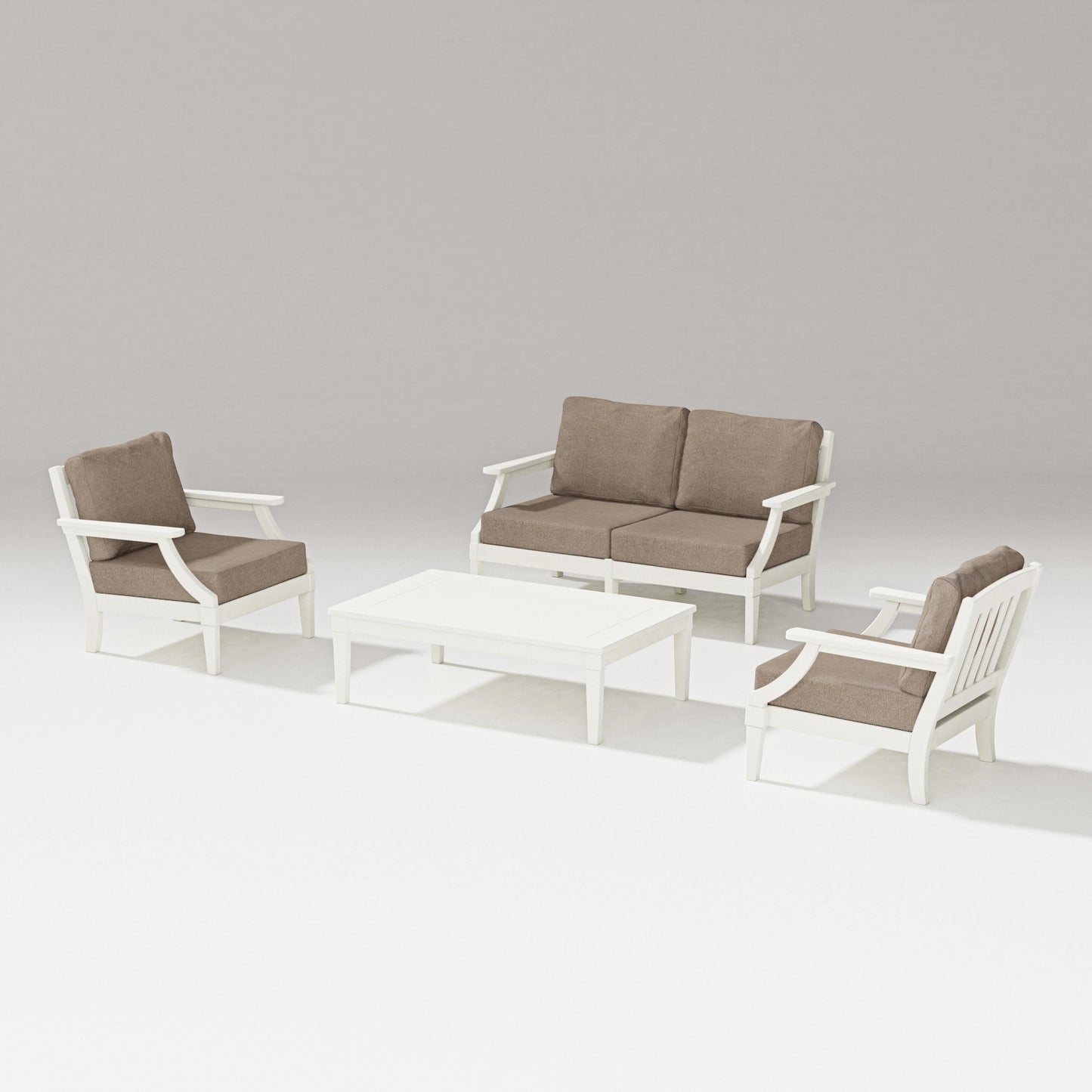 Estate Lounge 4-Piece Loveseat Set