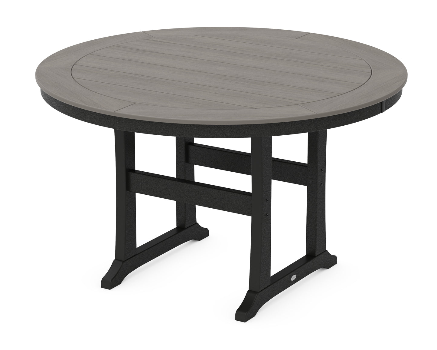 Nautical Trestle 60" Round Counter Table