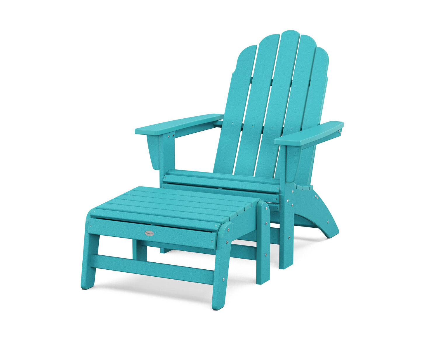 Vineyard Grand Adirondack Chair with Ottoman