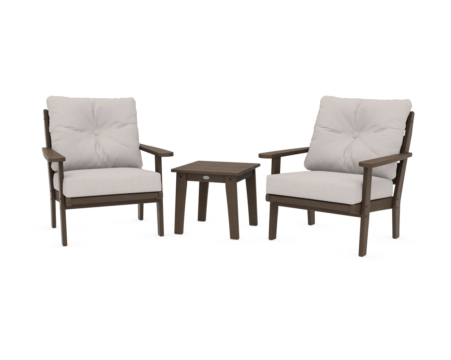 Lakeside 3-Piece Deep Seating Chair Set
