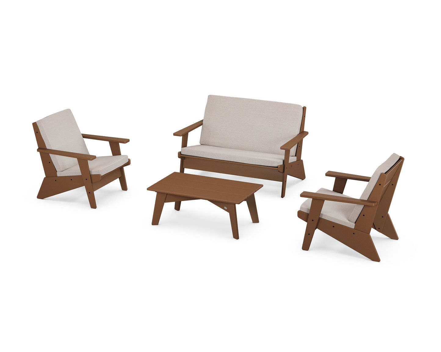Riviera Modern Lounge 4-Piece Set