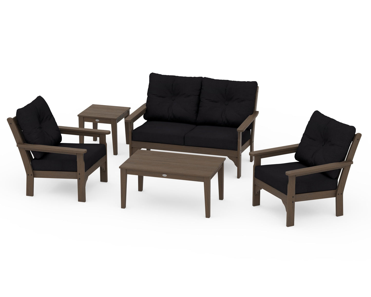 Vineyard 5-Piece Deep Seating Set