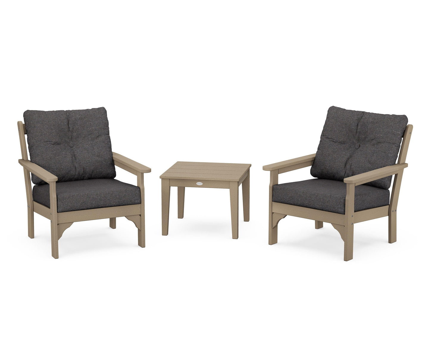 Vineyard 3-Piece Deep Seating Set