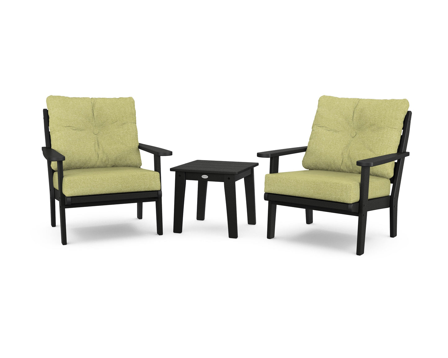 Lakeside 3-Piece Deep Seating Chair Set