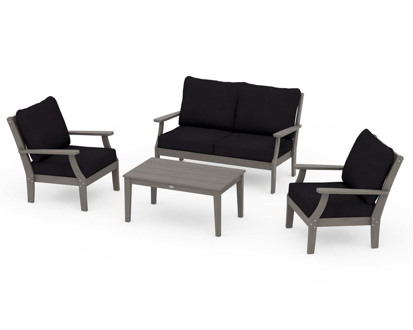 Braxton 4-Piece Deep Seating Chair Set