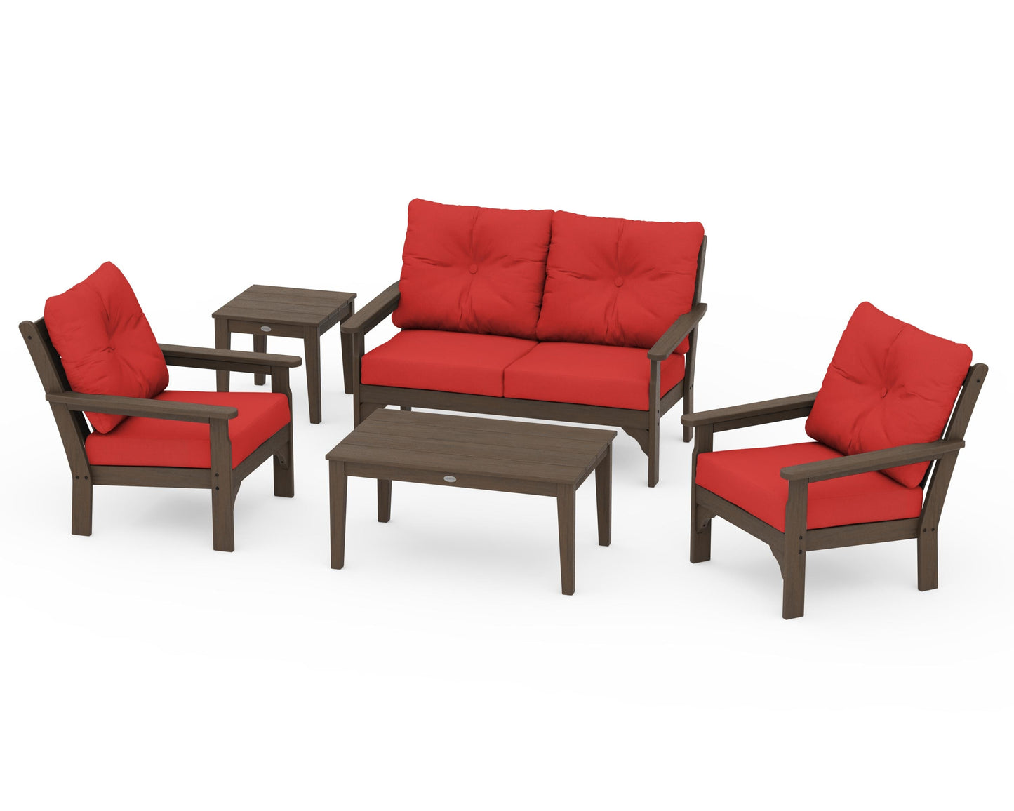 Vineyard 5-Piece Deep Seating Set