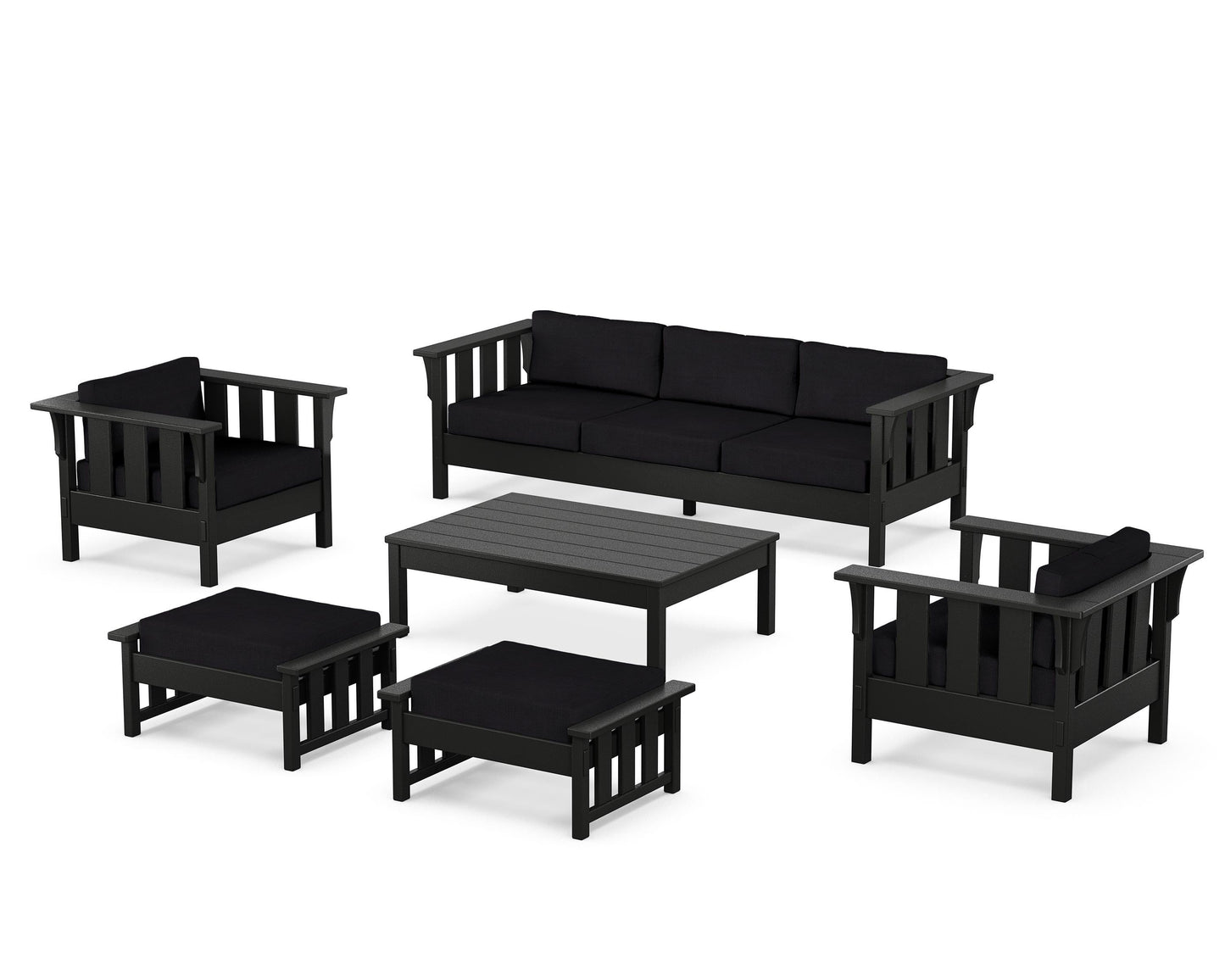 Acadia 6-Piece Lounge Sofa Set