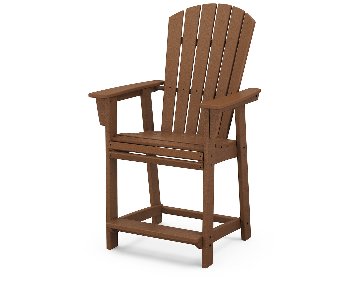 Nautical Curveback Adirondack Counter Chair