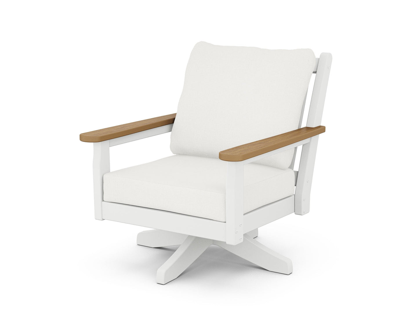 Chippendale Deep Seating Swivel Chair