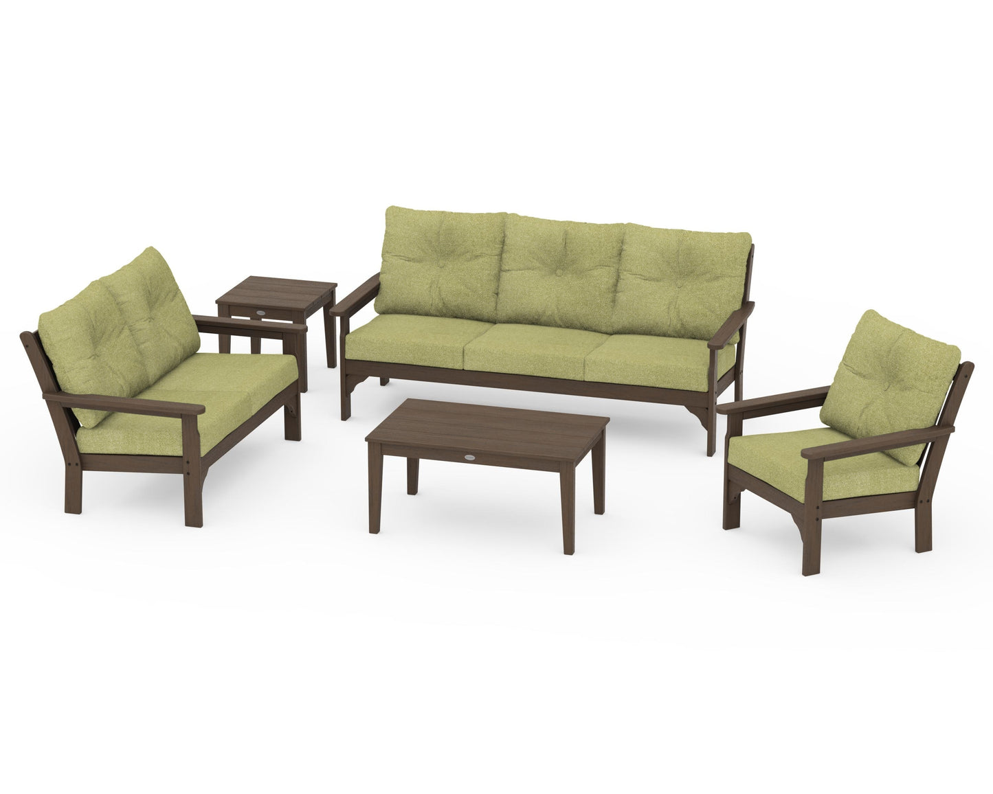 Vineyard 5 Piece Deep Seating Set