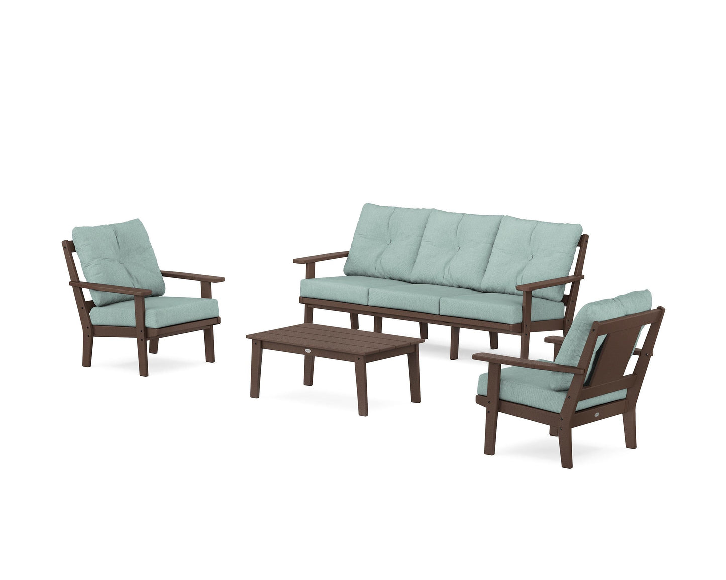 Prairie 4-Piece Deep Seating Set with Sofa