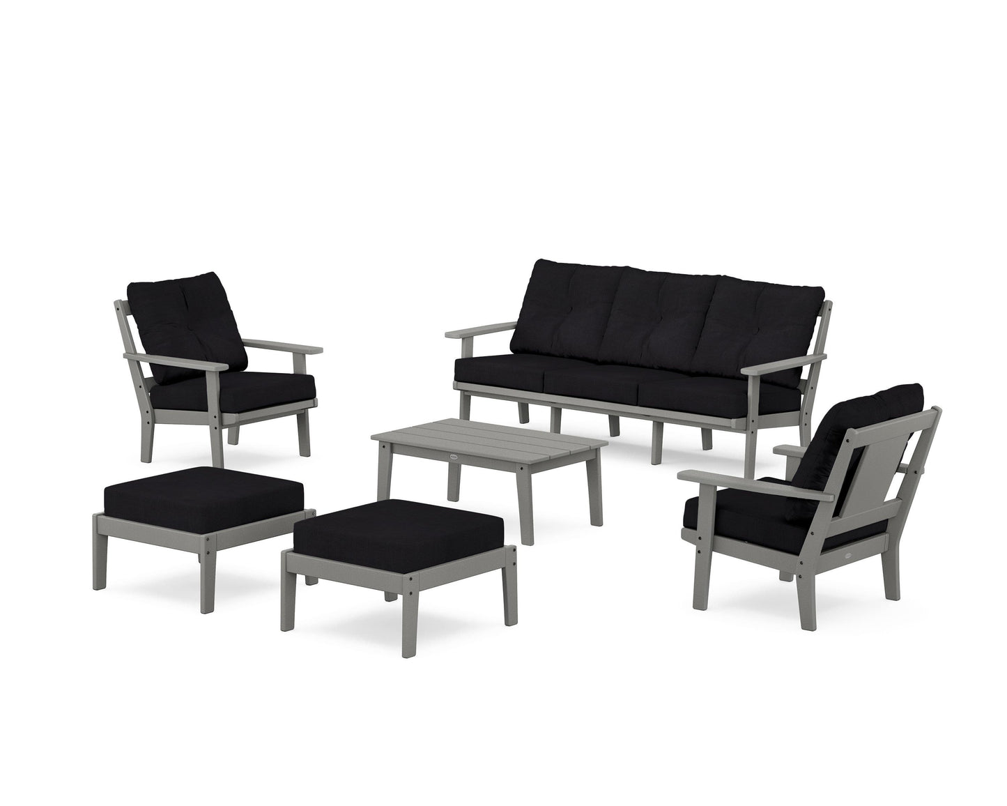 Prairie 6-Piece Lounge Sofa Set