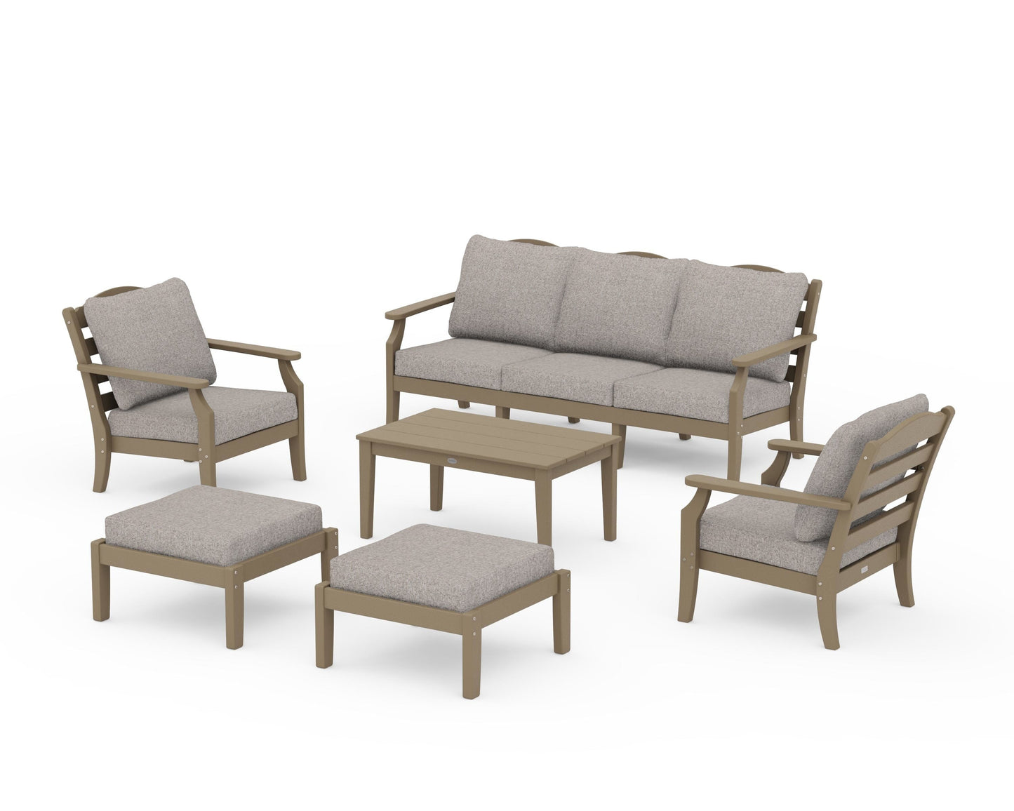 Savannah 6-Piece Lounge Sofa Set