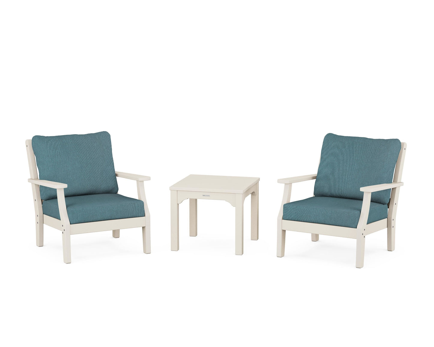 Chinoiserie 3-Piece Deep Seating Set