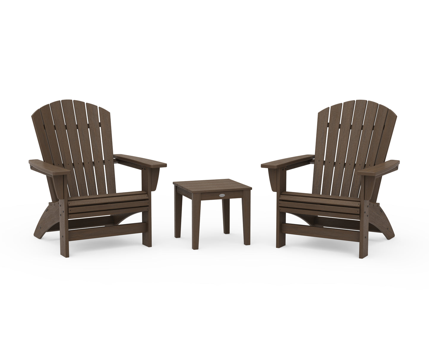 3-Piece Nautical Grand Adirondack Set