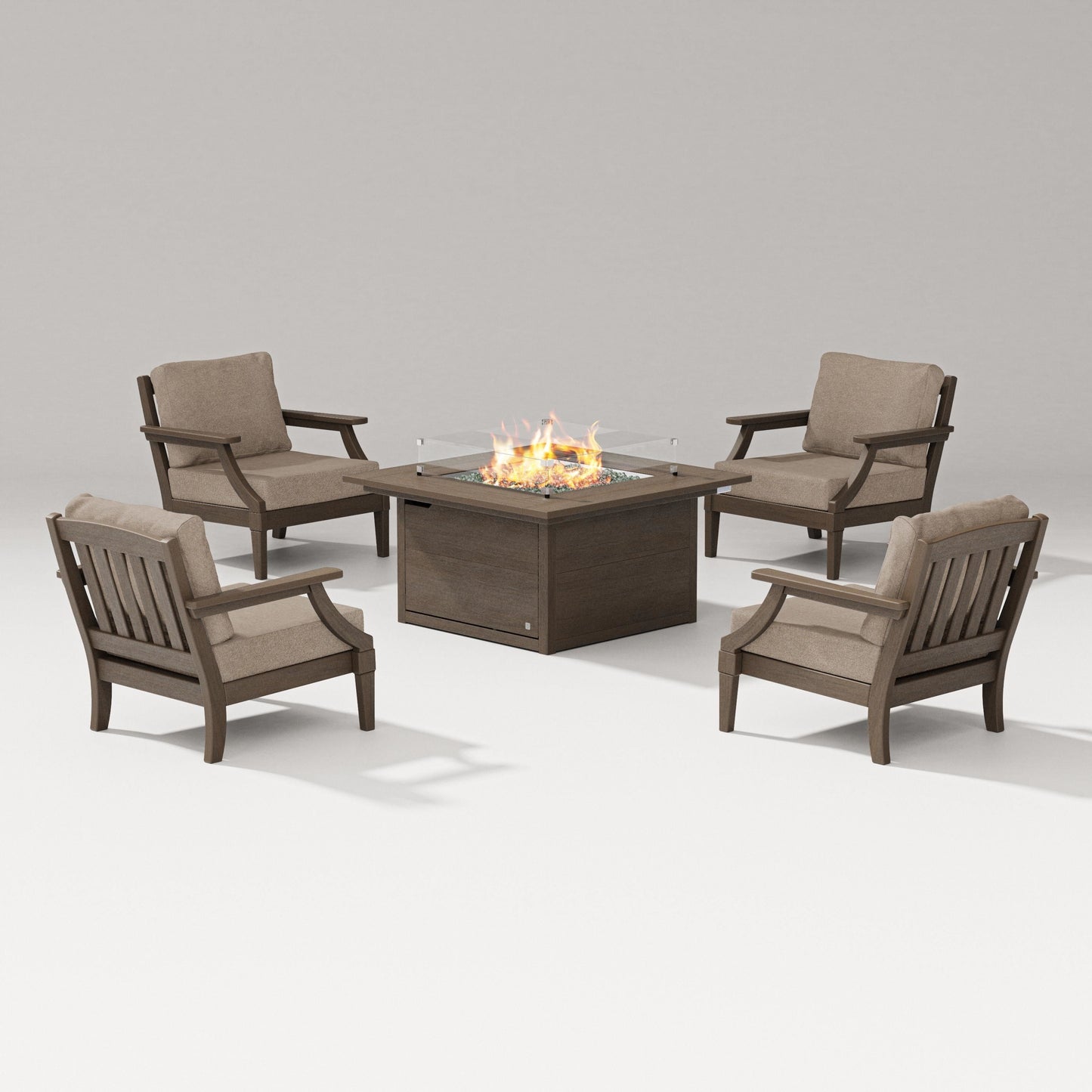 Estate 5-Piece Lounge Fire Table Set