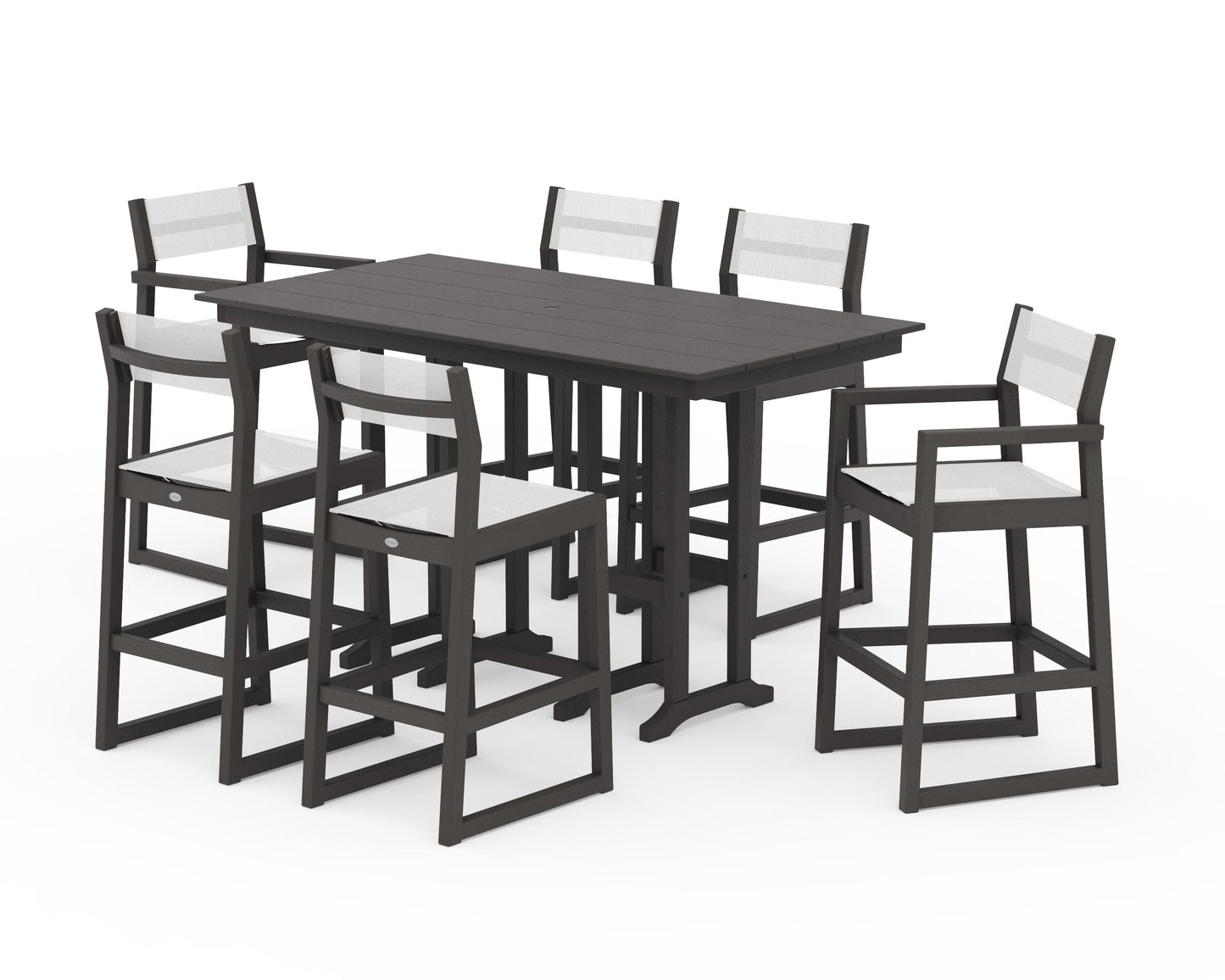 EDGE Sling 7-Piece Farmhouse Bar Set