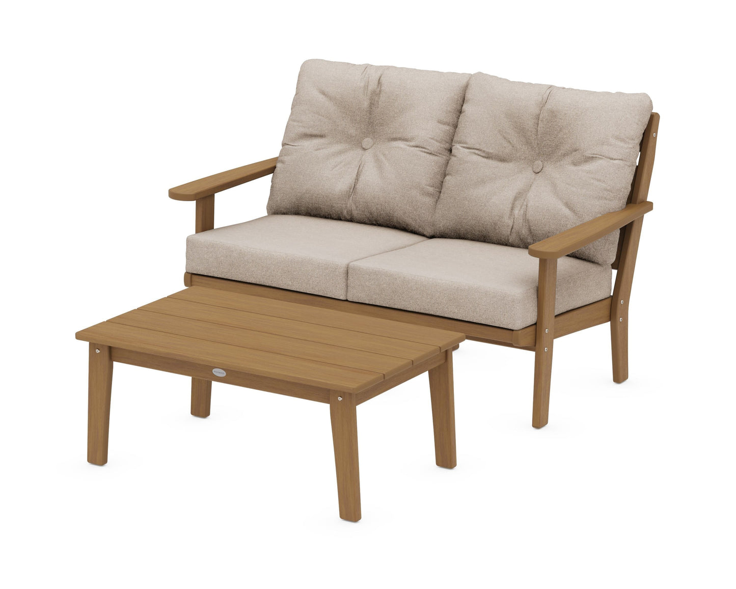 Lakeside 2-Piece Lounge Loveseat Set