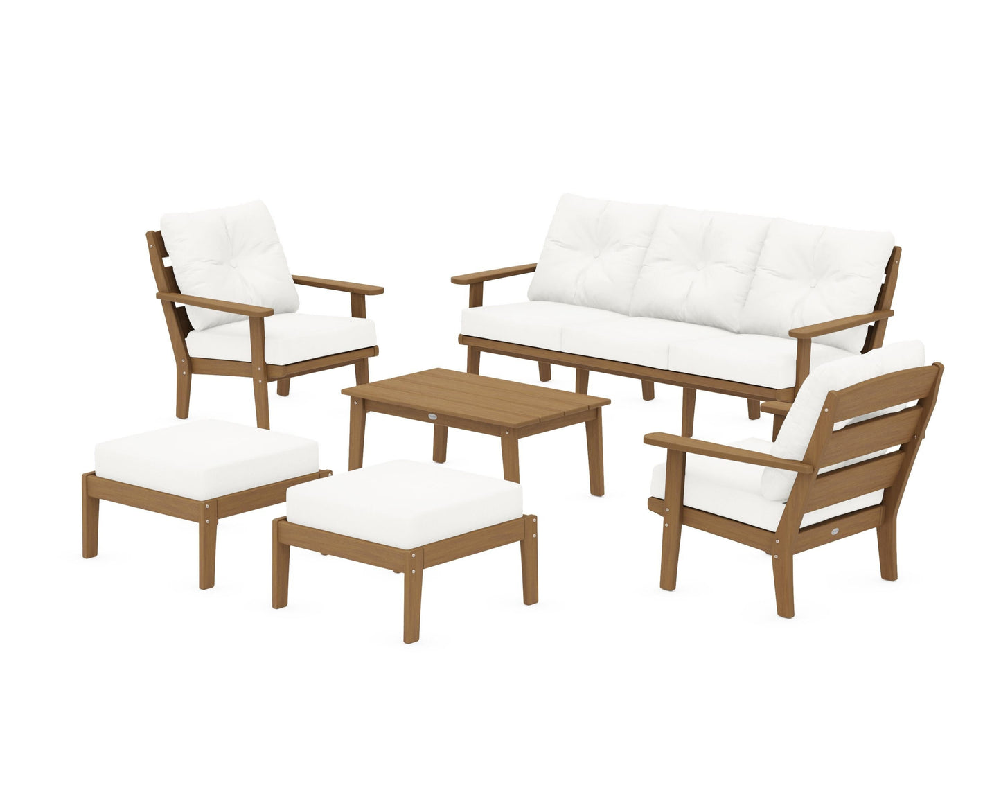 Lakeside 6-Piece Lounge Sofa Set