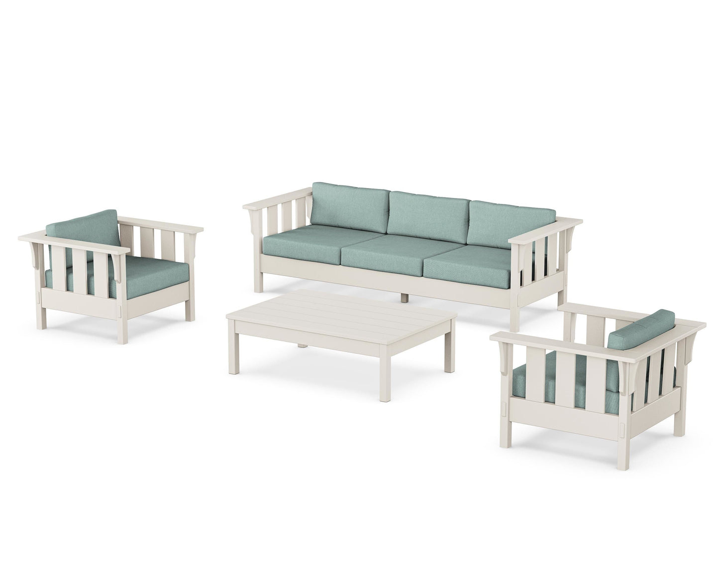Acadia 4-Piece Deep Seating Set with Sofa