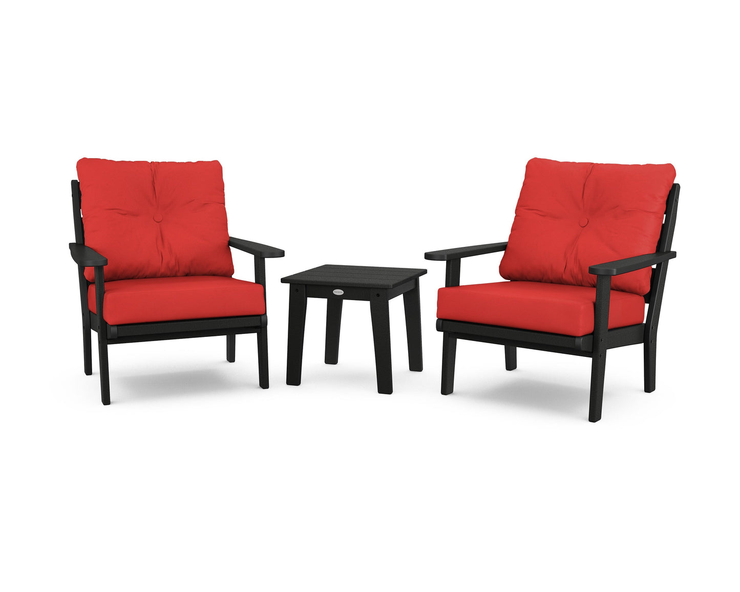 Lakeside 3-Piece Deep Seating Chair Set