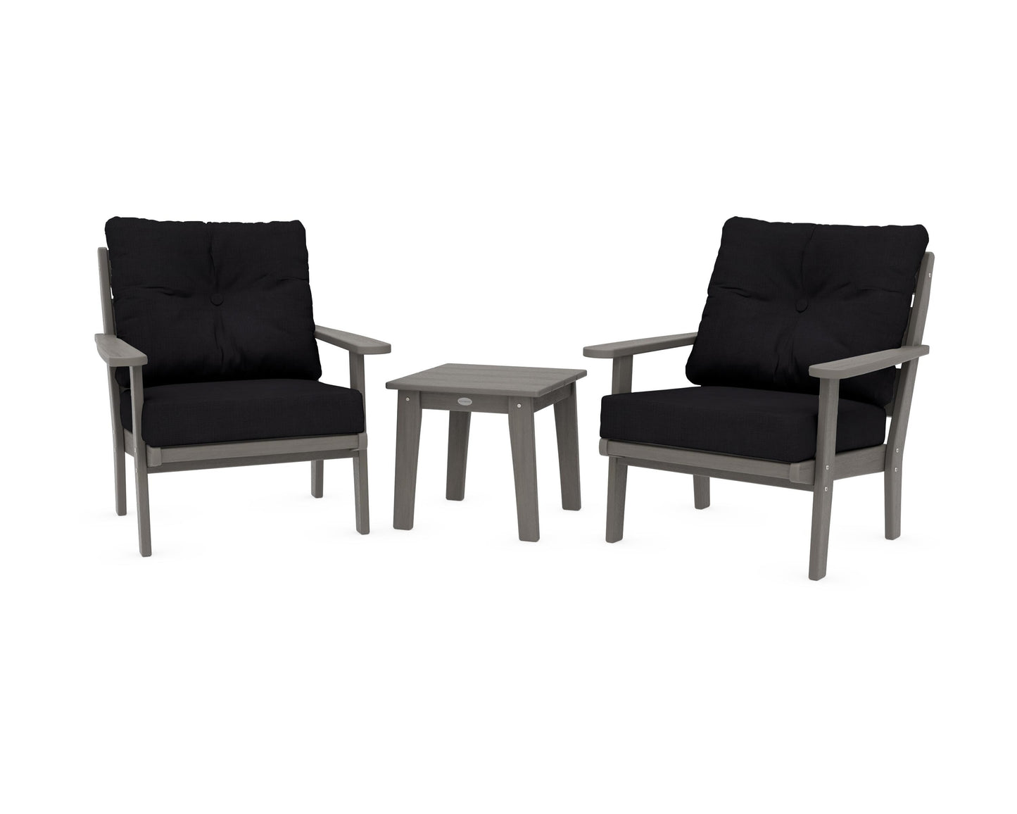 Lakeside 3-Piece Deep Seating Chair Set