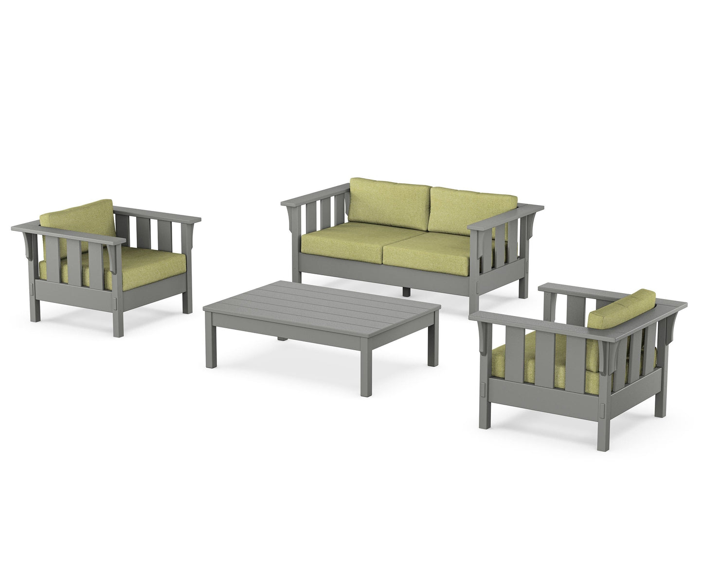 Acadia 4-Piece Deep Seating Set with Loveseat
