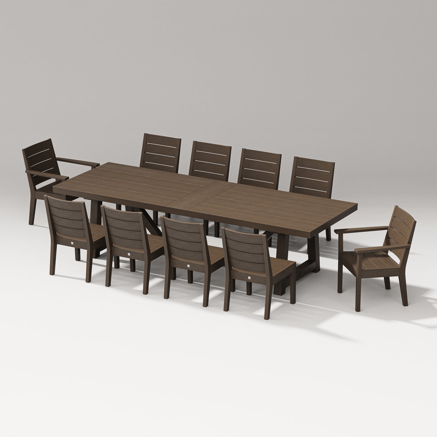 Latitude 11-Piece A-Frame Table Dining Set