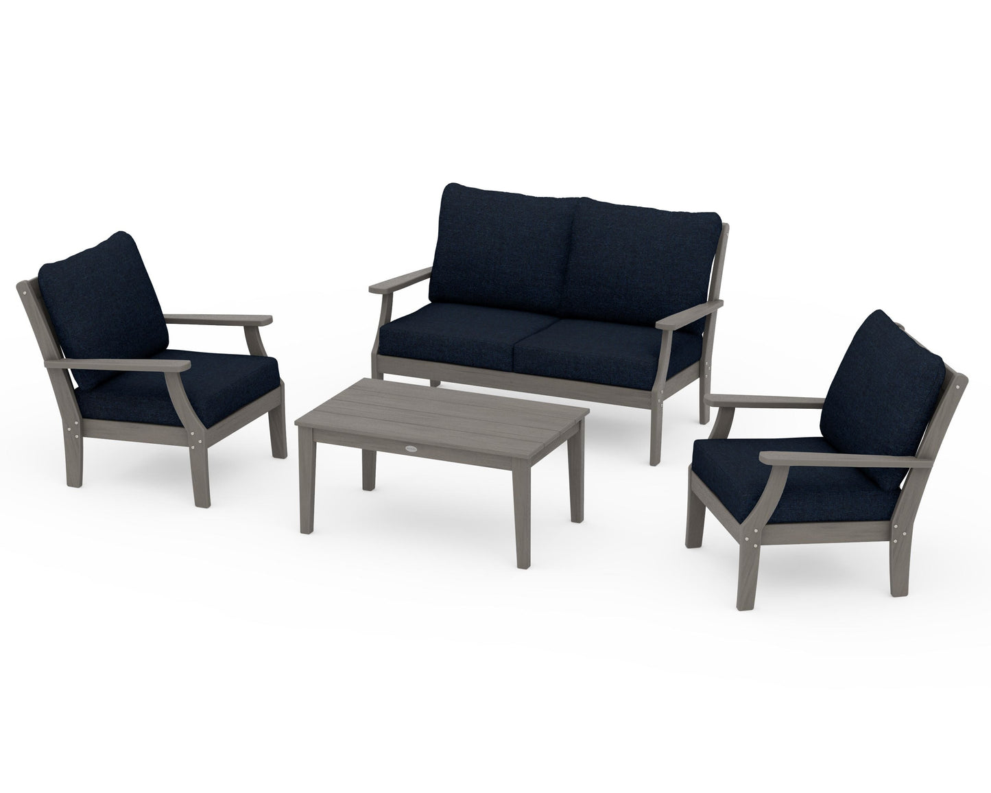 Braxton 4-Piece Deep Seating Chair Set