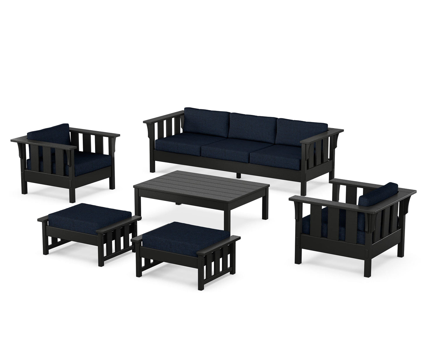 Acadia 6-Piece Lounge Sofa Set