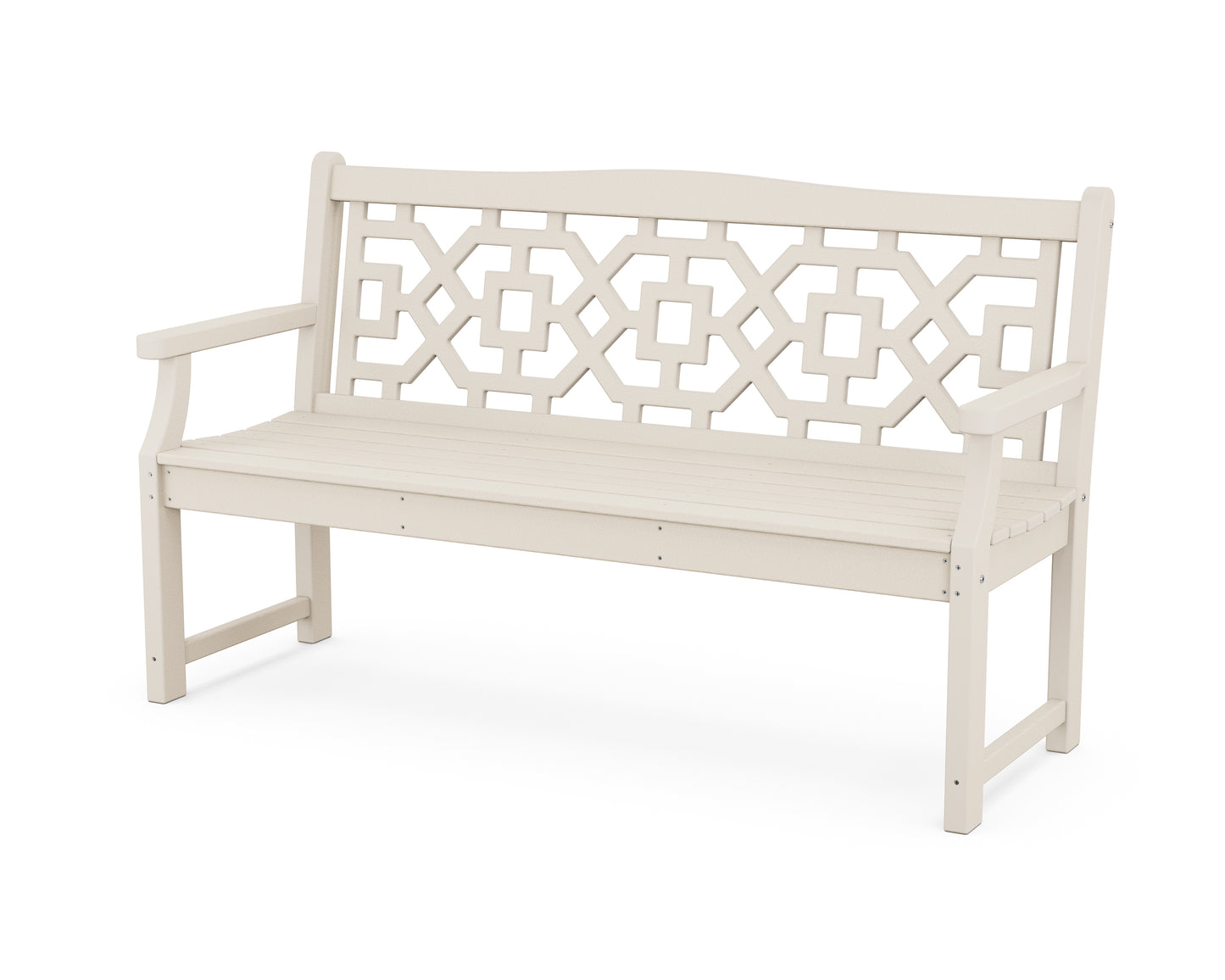 Chinoiserie 60" Garden Bench
