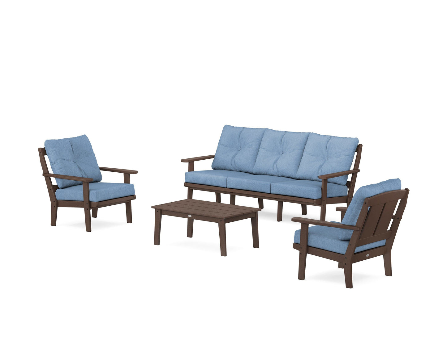 Mission 4-Piece Deep Seating Set with Sofa