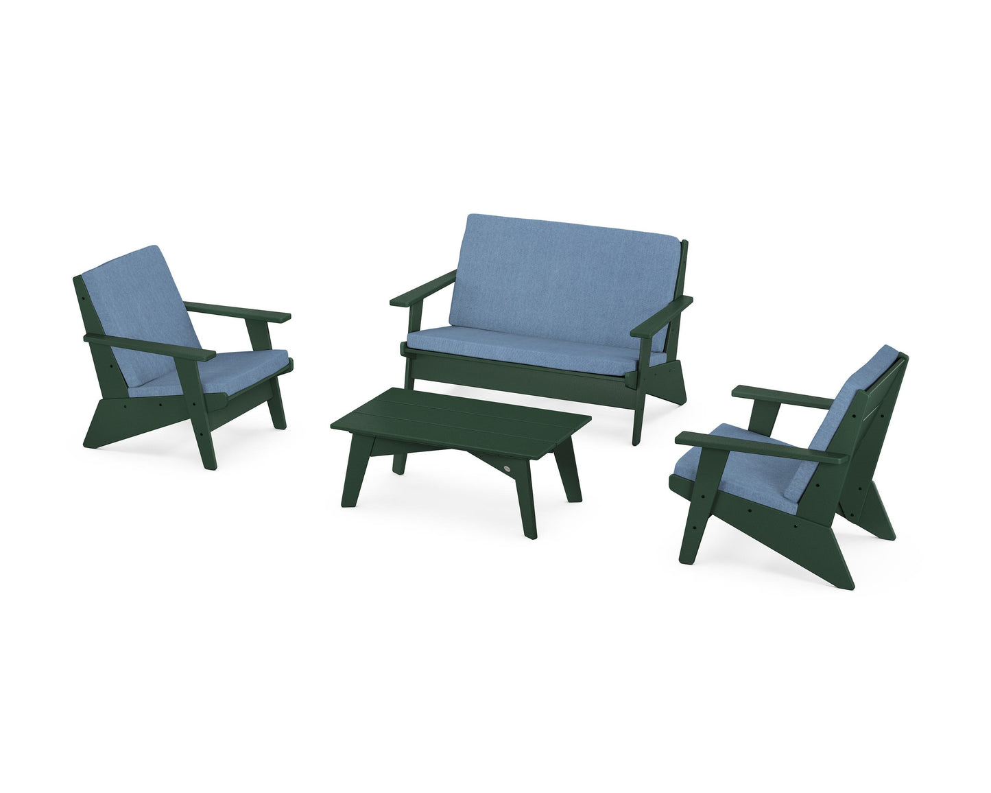Riviera Modern Lounge 4-Piece Set