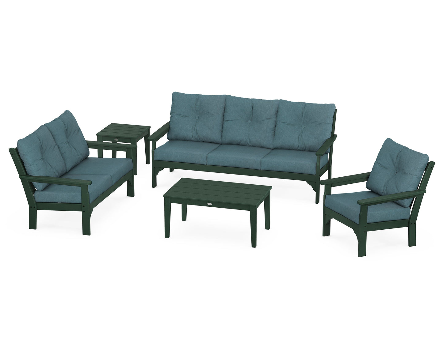 Vineyard 5 Piece Deep Seating Set