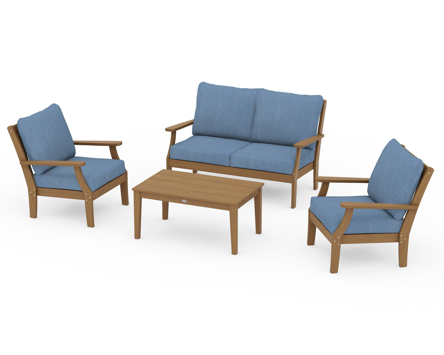 Braxton 4-Piece Deep Seating Chair Set