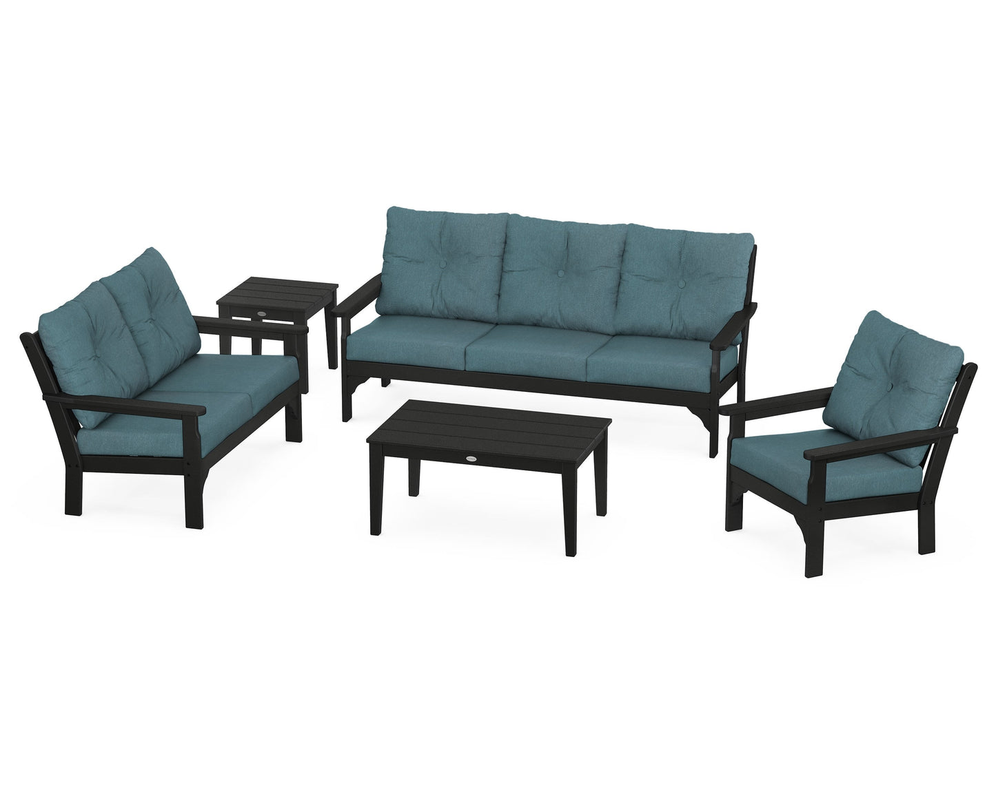 Vineyard 5 Piece Deep Seating Set