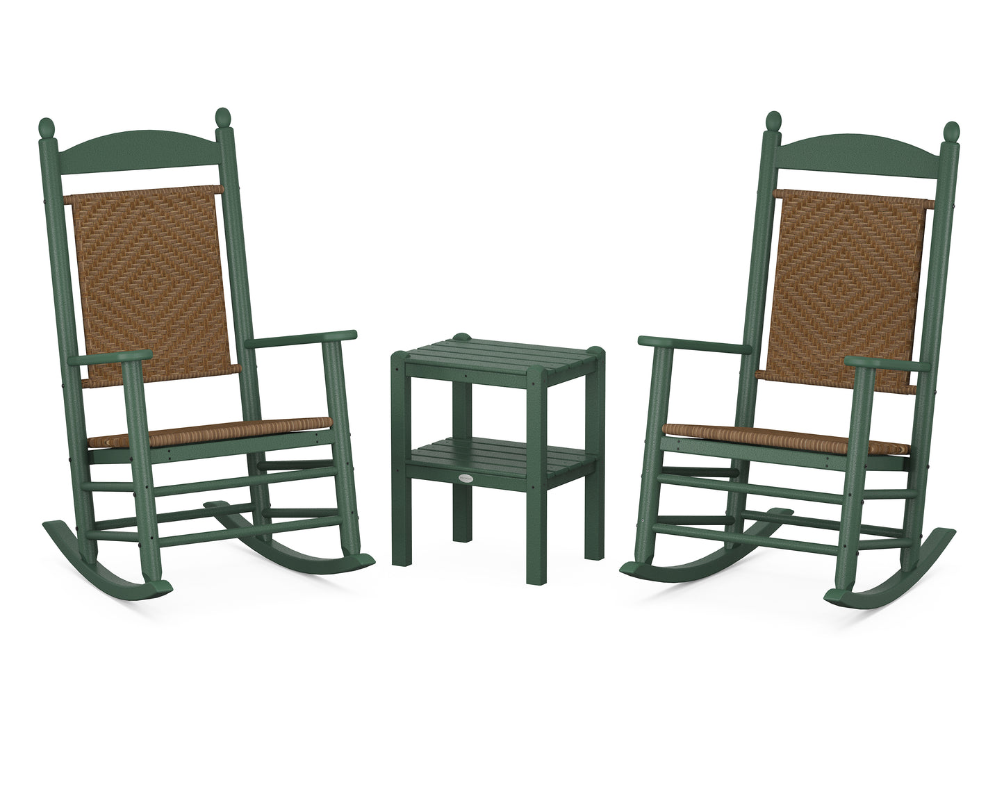 Jefferson 3-Piece Woven Rocker Set