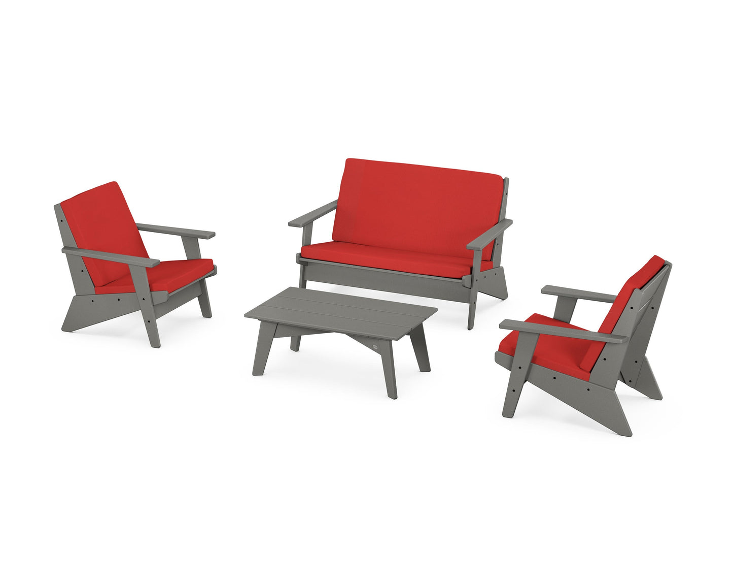 Riviera Modern Lounge 4-Piece Set
