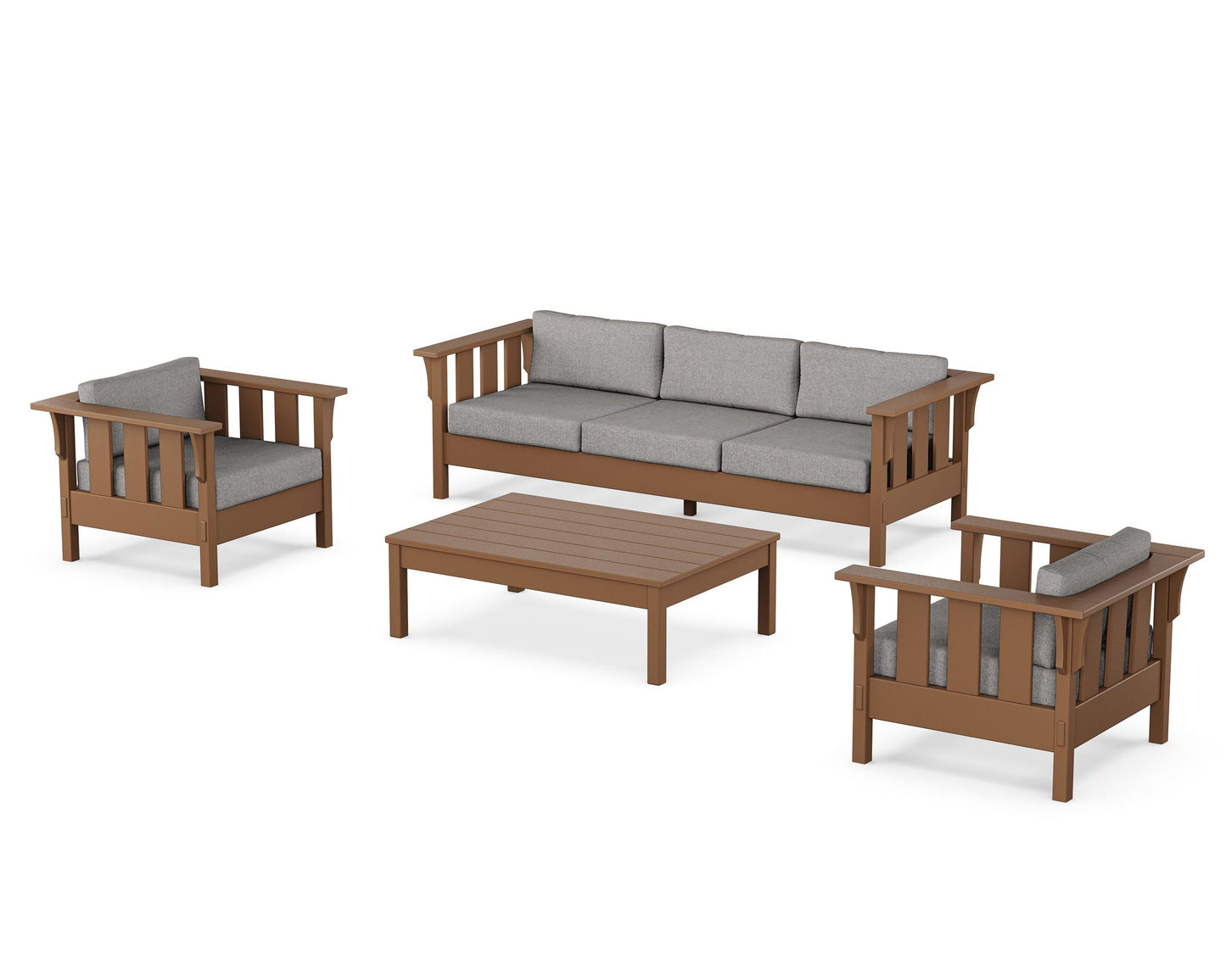 Acadia 4-Piece Deep Seating Set with Sofa