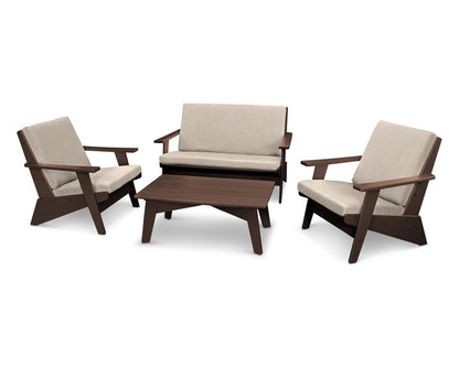 Riviera Modern Lounge 4-Piece Set