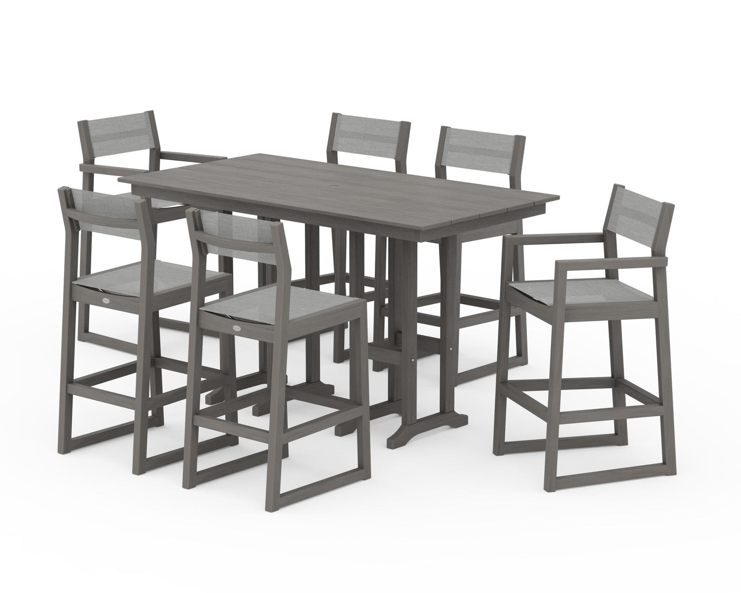 EDGE Sling 7-Piece Farmhouse Bar Set