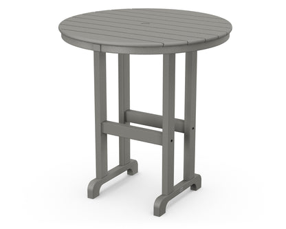 36" Round Farmhouse Counter Table
