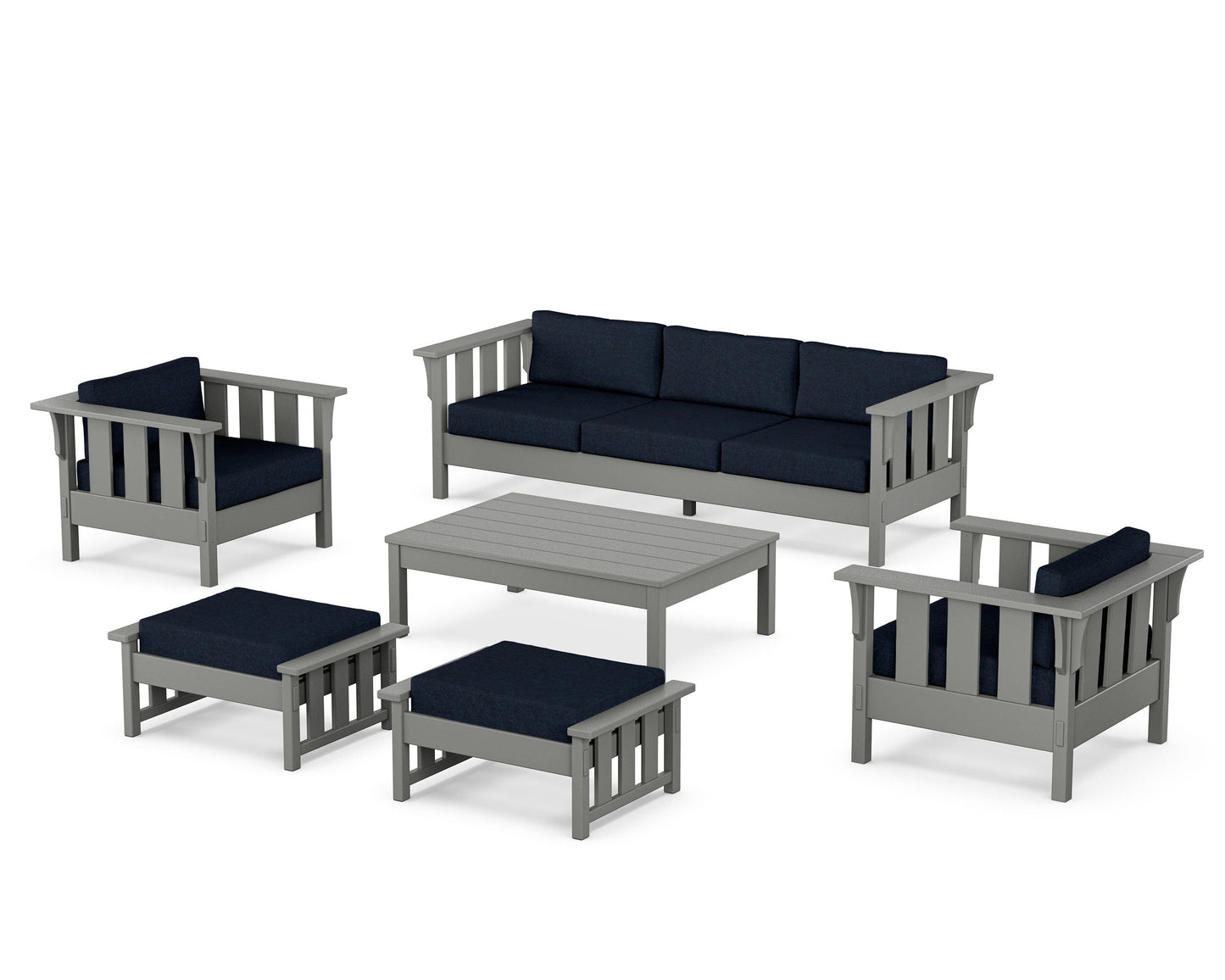 Acadia 6-Piece Lounge Sofa Set