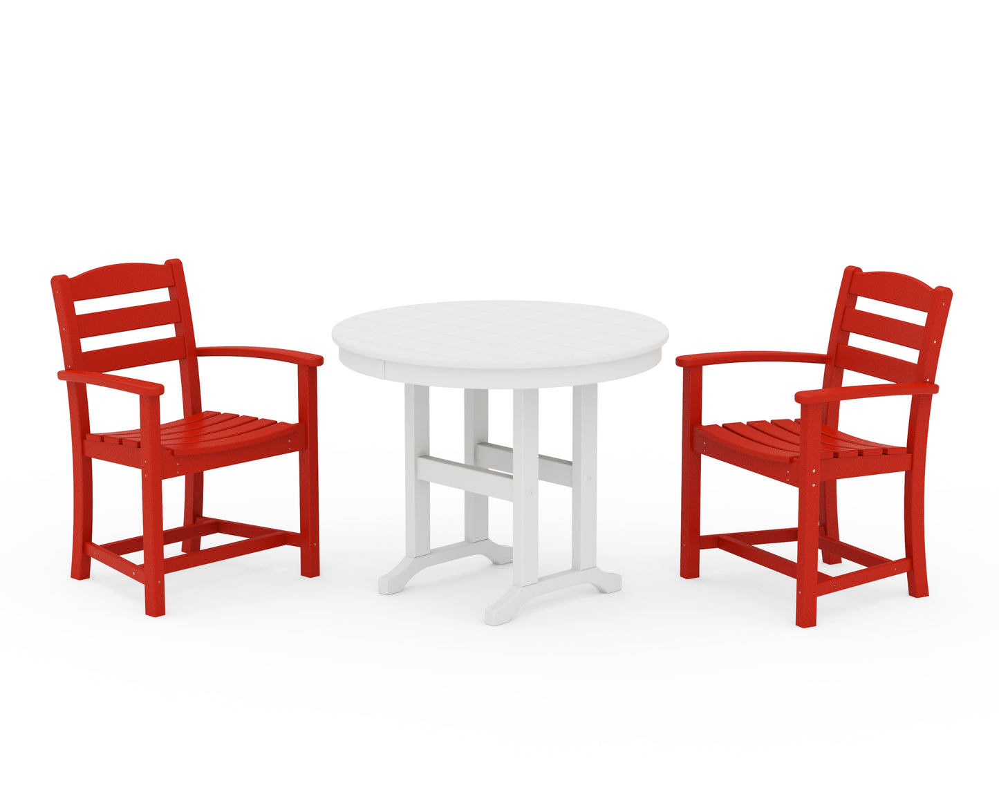 La Casa CafÃ© 3-Piece Round Dining Set