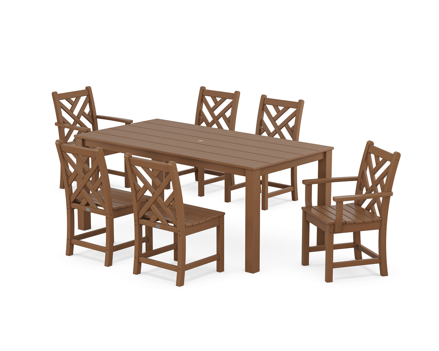 Chippendale 7-Piece Parsons Dining Set