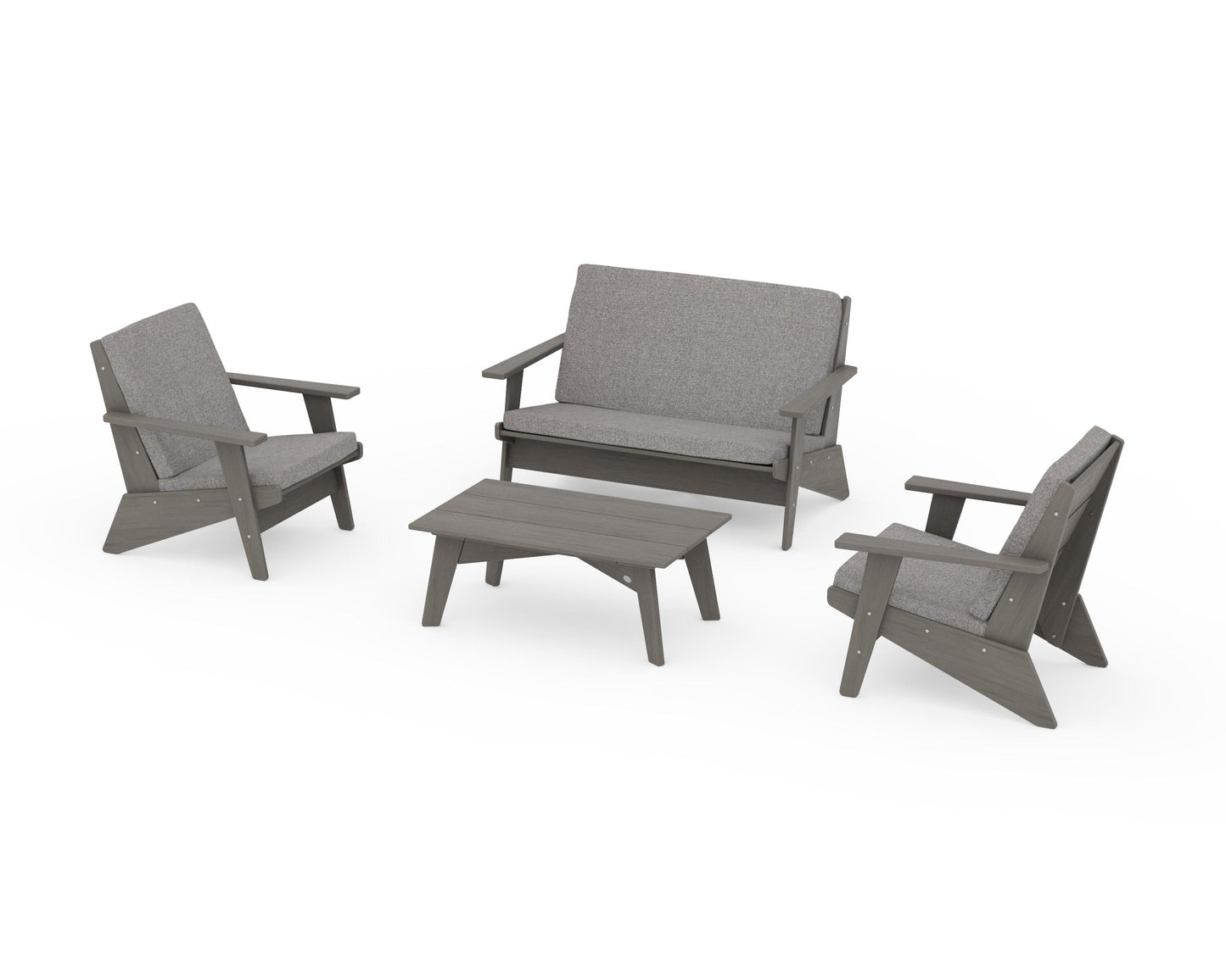 Riviera Modern Lounge 4-Piece Set
