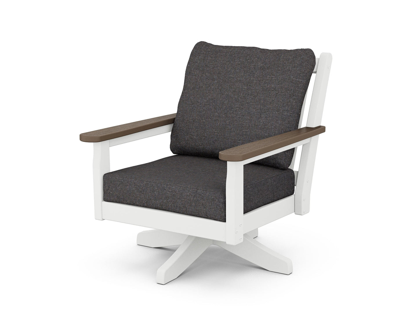 Chippendale Deep Seating Swivel Chair