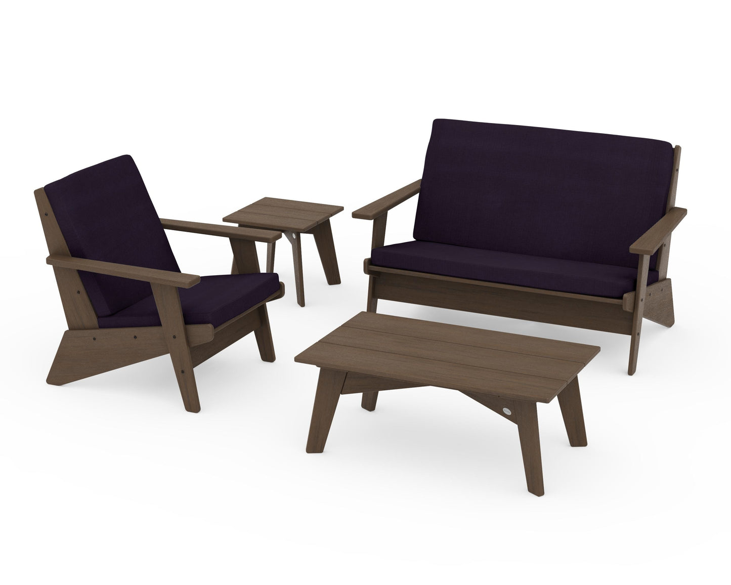 Riviera Modern Lounge 4-Piece Set